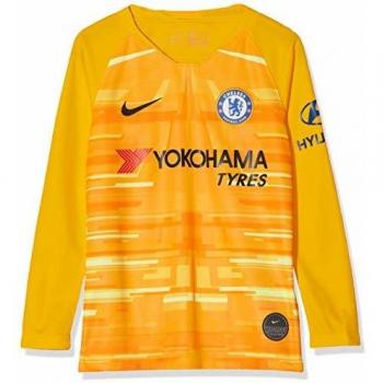 Nike CFC Y Nk BRT Stad JSY LS Gk Long Sleeved T-Shirt, Unisex niños, University Gold/