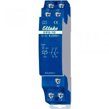 Eltako ES12-110-UC Latching Relay Impulse Switch 8-230V AC/DC, 16A, DIN Rail