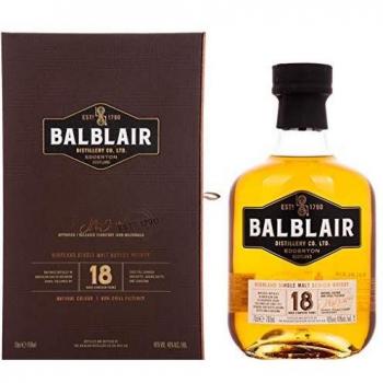 Balblair 18 Years Old Highland Single Malt 46% Vol. 0,7l in Giftbox