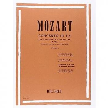 Concierto para Clarinete y Orquesta K.622 de Mozart - Edición con Piano (Giampieri)