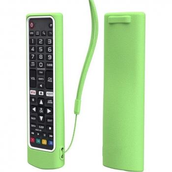 Funda de Silicona Blanda Antideslizante y a Prueba de Polvo para Control Remoto AKB75095307 de Smart TV