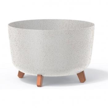 Macetero GRACIA Antracita Eco 39x39x25,7cm - Prosperplast