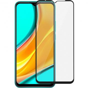 Protector de Cristal Templado Negro para Xiaomi Redmi 9