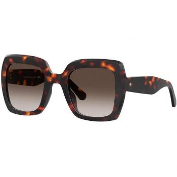 Kate Spade Naomi/S Brown Shaded Women's Sunglasses 52mm Dark Havana