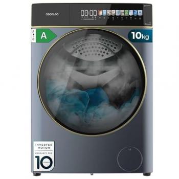 Lavadora Cecotec Bolero DressCode 10900 Autodosis Inverter 10kg Clase A, 1400RPM, Pantalla FullColor 10,3