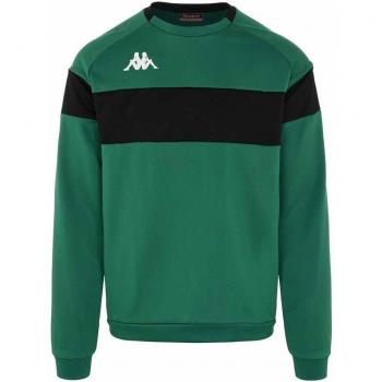 Kappa Sudadera Dido para niños, color verde, talla 10 años