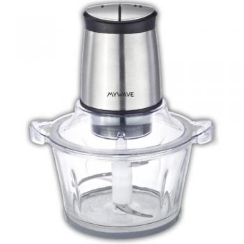 Picadora de Alimentos Mywave MWPC-MIN 400W con Cuchillas de Acero Inoxidable