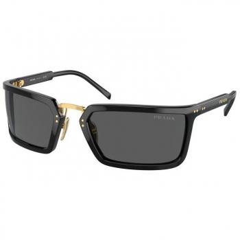 Prada PR A11S 1AB5S0 Men's Sunglasses Black Size 62