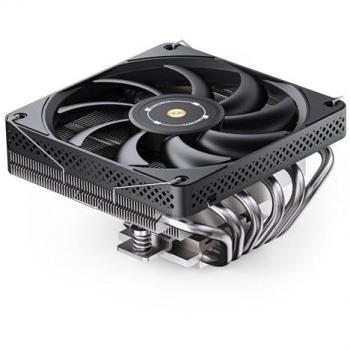 Jonsbo HP600 Disipador de CPU Low-Profile 120mm, Compatible con Intel y AMD, Color Negro