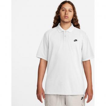 Nike Men's Short Sleeve Club Polo - White - Size S