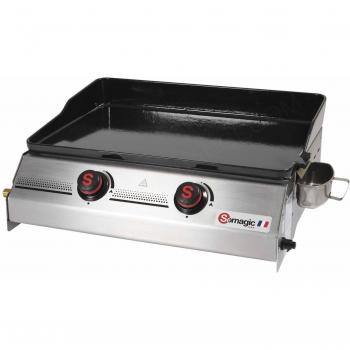 Plancha Familiar de Mesa Negra 73.5x51x27 cm