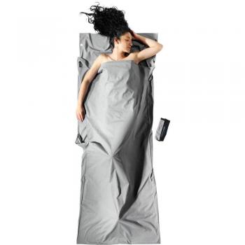 Sábana de Viaje Cocoon de Algodón con Protección Insect Shield - Gris 210 x 82 cm Unisex