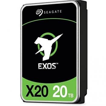 Seagate Exos X20 20TB 3.5 Internal SAS Hard Drive - CMR, 7200RPM, 12Gb/s