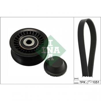 Correa acanalada con tensor INA V-Ribbed Belt Set 529 0486 10