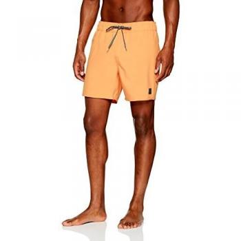 Volcom Case Stoney 16 Bañador, Hombre, Naranja Claro, M