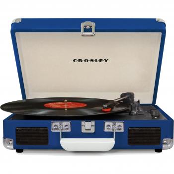 Crosley - Tocadiscos portã¡til deluxe bt azul