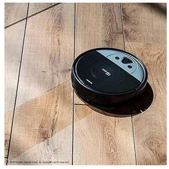 Cecotec Robot Aspirador y fregasuelos Conga 2290 Panoramic, iTech Camera 360, Friega, Aspira y Barre a la Vez, App con Mapa Interactivo, Succión hasta 2700 Pa, Cepillo Mascotas, Alexa & Google Assist