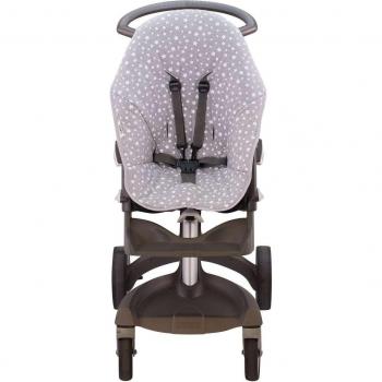 Funda Acolchada para Silla de Paseo Stokke Xplory Jyoko White Star
