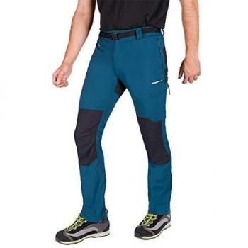 Trango Pant. Largo Zayo DN Pantalón, Hombre, Azul Ceramica/Negro, L