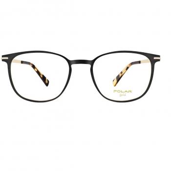 Polar Dorados 212 78 Armazones y Lentes Recetados para Hombre Negros