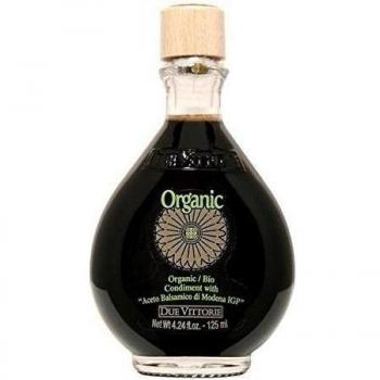 Due Vittorie Condimento Orgánico Con Aceto Balsámico De Módena Igp 125ml
