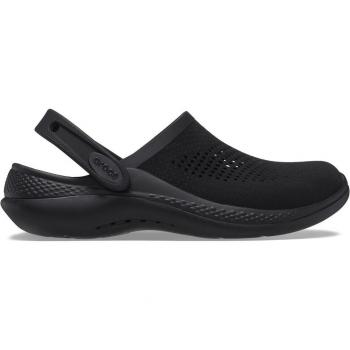 Zuecos unisex Crocs Literide 360 Clog, color negro, talla 36-37