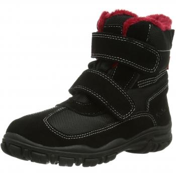Botines de piel con cierre autoadherente Yeking