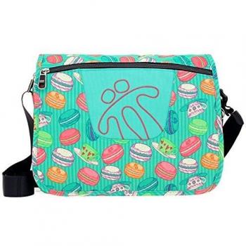 Totto MA07ECO002-1710J-6VB Messenger Bolsa Escolar, 21 cm, 7.5 litros, Multicolor