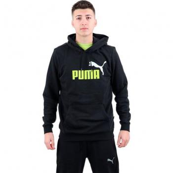 Sudadera Puma Essentials+ 2 Col Big Hombre Negro