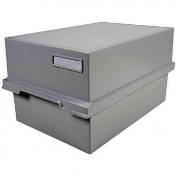 Schedari in plastica con coperchio Exacompta - A5 orizzontale - 235x356x189 mm - 1200 - 51340D