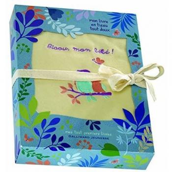 Álbum de Tela Suave Bisou, Mon Bébé - Libro Táctil para Bebés