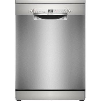 Lavavajillas Bosch Serie 2 SMS2HTI06E, Libre Instalación, 60 cm, 13 Servicios, Acero Antihuellas, Home Connect, Silencioso (46 dB), Clase C