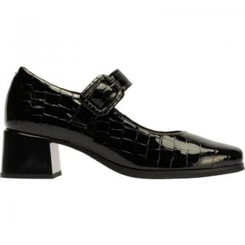 Merceditas Pitillos 5411 Coco Negro - Bailarinas de Mujer, color negro, diseño elegante, suela antideslizante, plantilla acolchada para mayor comodidad