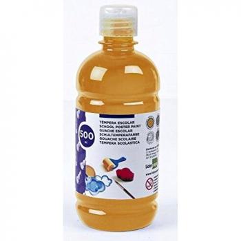 Liderpapel - Tempera escolar 500 ml, color naranja