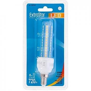 BOMBILLA LED 8W 2U E14 LUZ FRIA
