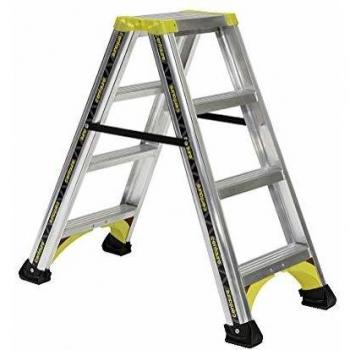 Escalera Doble Acceso ALPHA 2x4 Escalones, Altura Máxima de Acceso 2,45 m