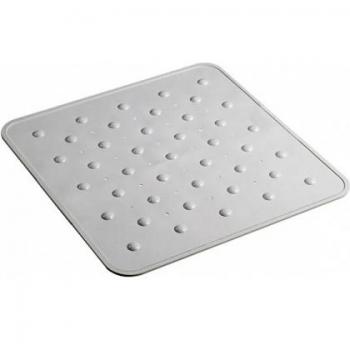 Plastisan dots - Alfombra antideslizante 54x54cm blanco