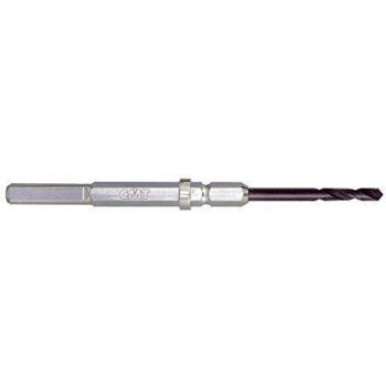 Broca de Centrado Hexagonal CMT 551-HS2 para Sierra de Taza con Dientes de Corona de 32 mm, Acero HS, Naranja