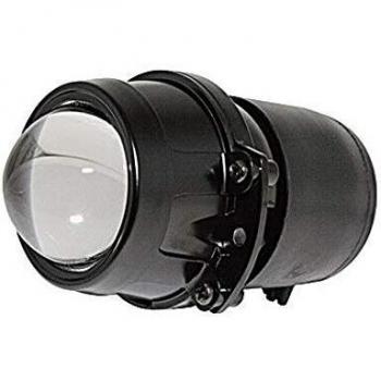 Faro Ellipsoide SHIN YO 50 mm con Cubierta de Goma, Haz Alto, H1, 12V/55 Watt - Negro