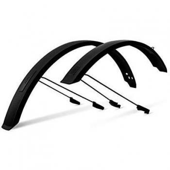 Juego de Guardabarros Acid ST Mount 65 para Bicicleta de Montaña 27,5 Negro