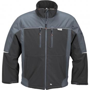 Terratrend Job 3679 - 5 x l-1062 tamaño 5 X -LARGE REVOLUCIÓN Softshell chaqueta - negro/gris