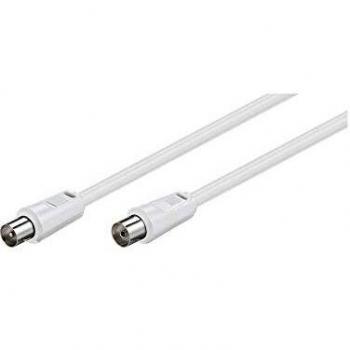 Cable Coaxial Antena 3,5m 100% Blindado con Conectores Koaxiales