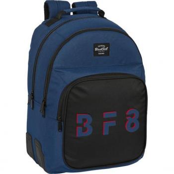 Mochila Escolar Doble Adaptable a Carro BlackFit8 Urban Reciclada