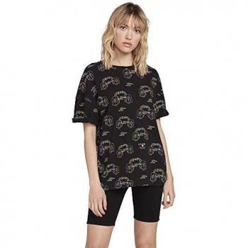 Volcom OZZY Alien SS tee Camiseta, Mujer, Black, M