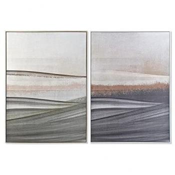Cuadro DKD Home Decor 103,5 x 4,5 x 144 cm Abstracto Urbano (2 Unidades)