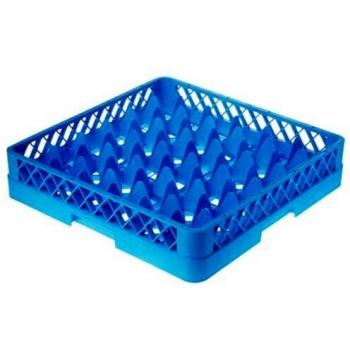 Lacor 69236 - Cesta base, 36 compartimentos, 50 x 50 x 10 cm, azul