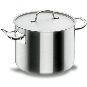 Lacor - 50119 - Olla Baja Con Tapa Chef Classic 20cm Inox