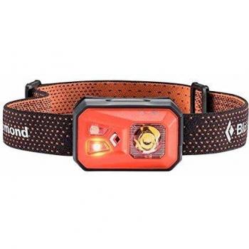 ReVolt Headlamp Octane de Black Diamond / Linterna frontal recargable con luz roja, luz intermitente y led con intensidad regulable / Resistente al agua conforme a la clasificación IPX8, máx