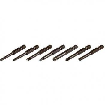 wolfcraft 1267000 1267000-3 Puntas Seguridad, 50 mm, Torq, 50mm, Set de 3 Piezas