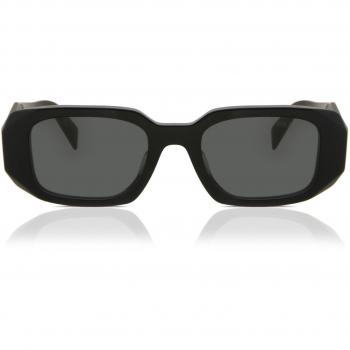 Prada PR 17WSF Symbole Asian Fit 1AB5S0 Women's Sunglasses Black Size 51